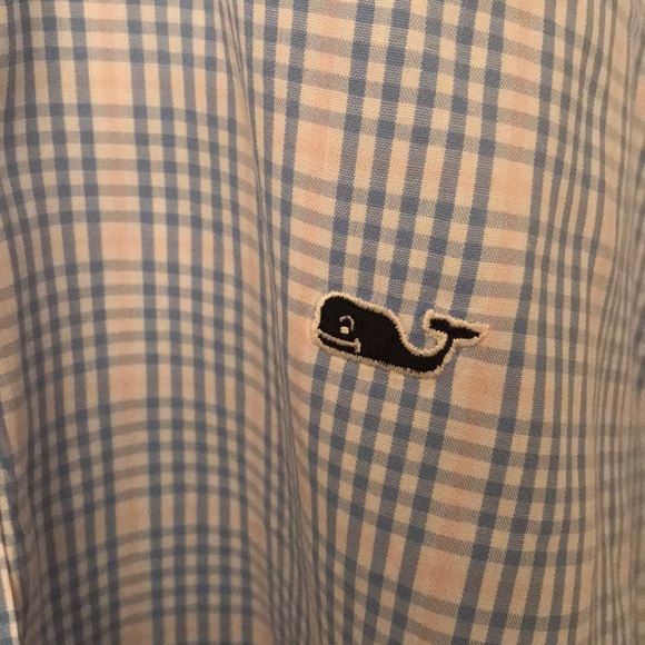New Vineyard Vines plaid whale shirt, XL - Picture 3 of 5